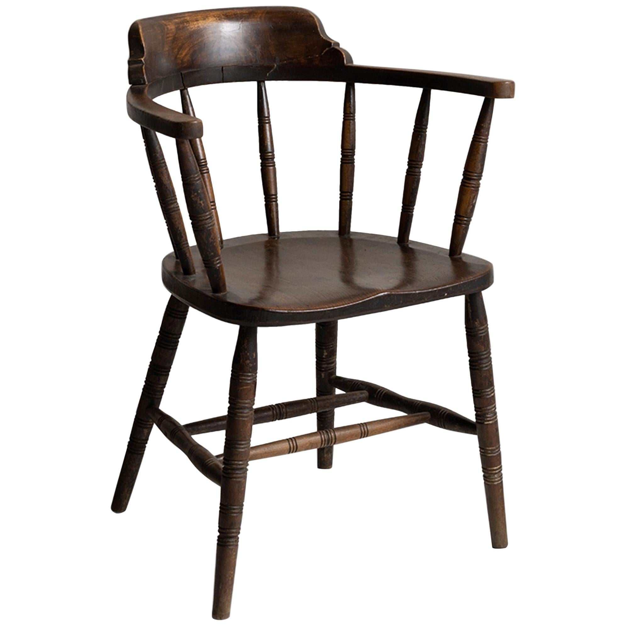 Edwardian Smokers Bow Chairs