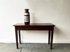 Edwardian solid wood side / console table circa 1880–1910