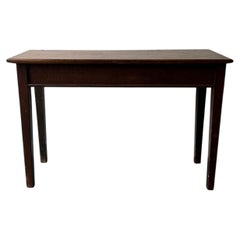Edwardian solid wood side / console table circa 1880–1910