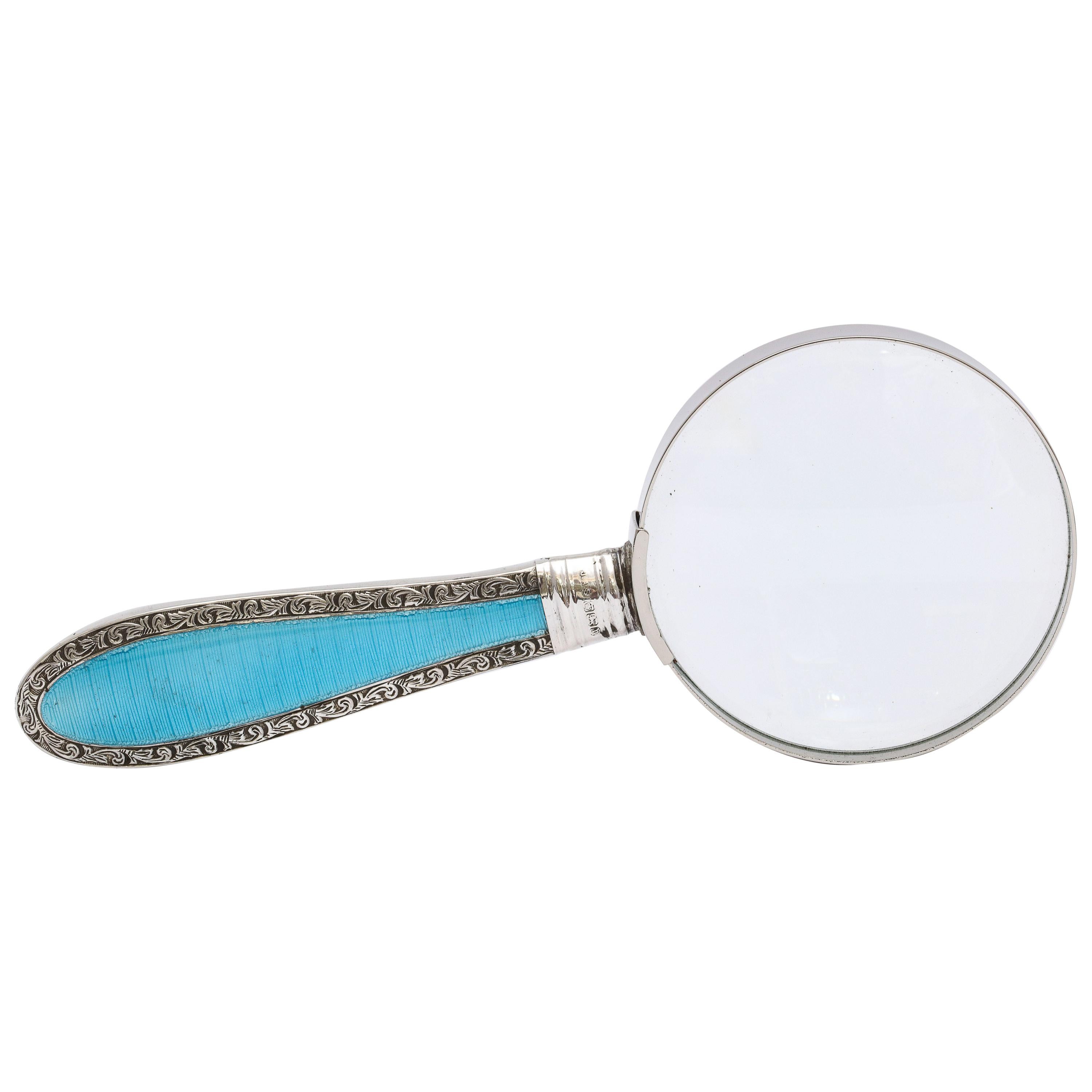 Sterling Silver Mounted MAGNIFYING GLASS 