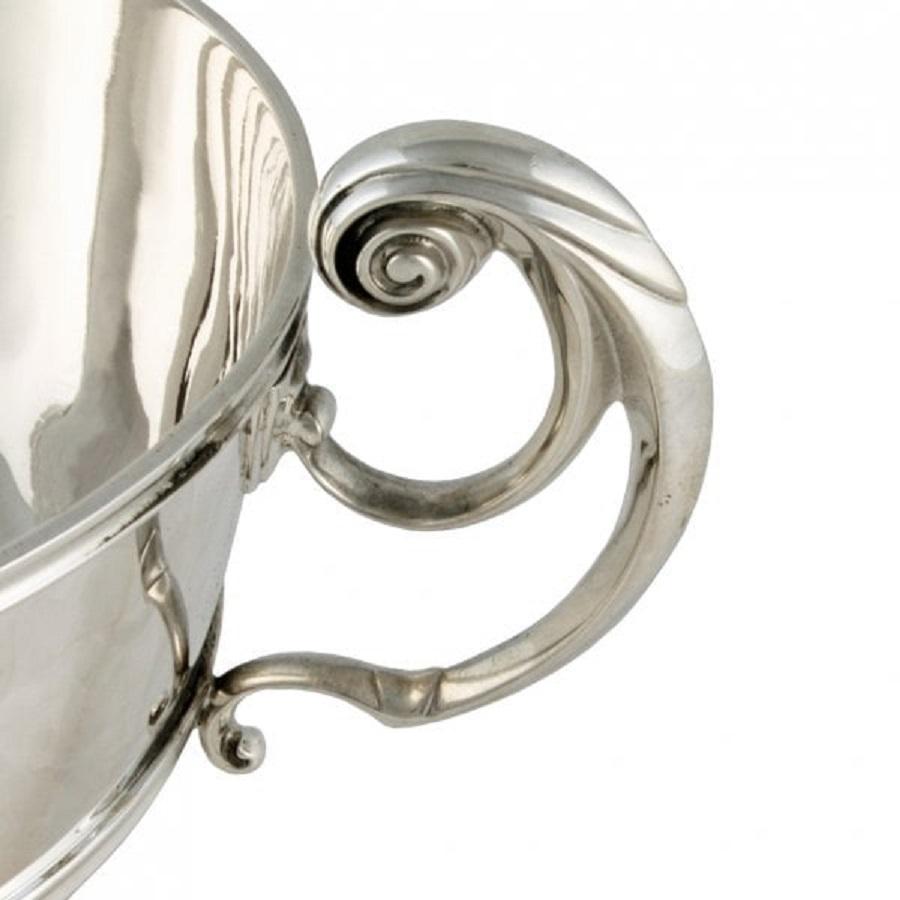 Edwardian Sterling Silver Bowl, 20th Century In Good Condition For Sale In London, GB