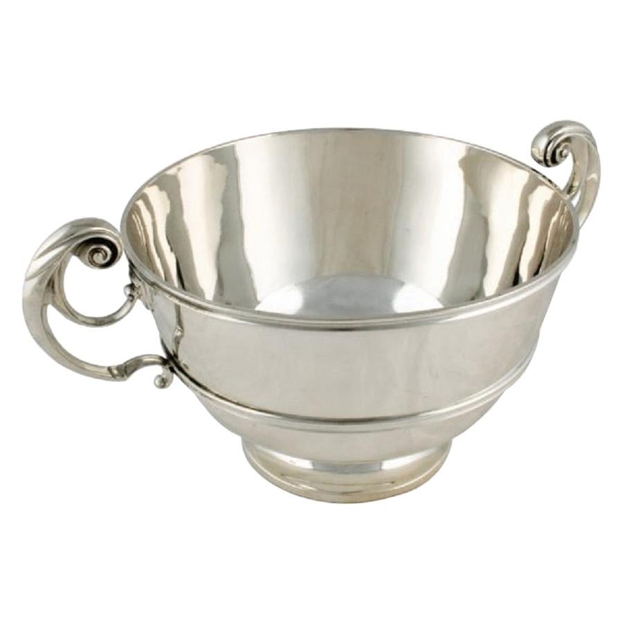 Edwardian Sterling Silver Bowl, 20th Century For Sale