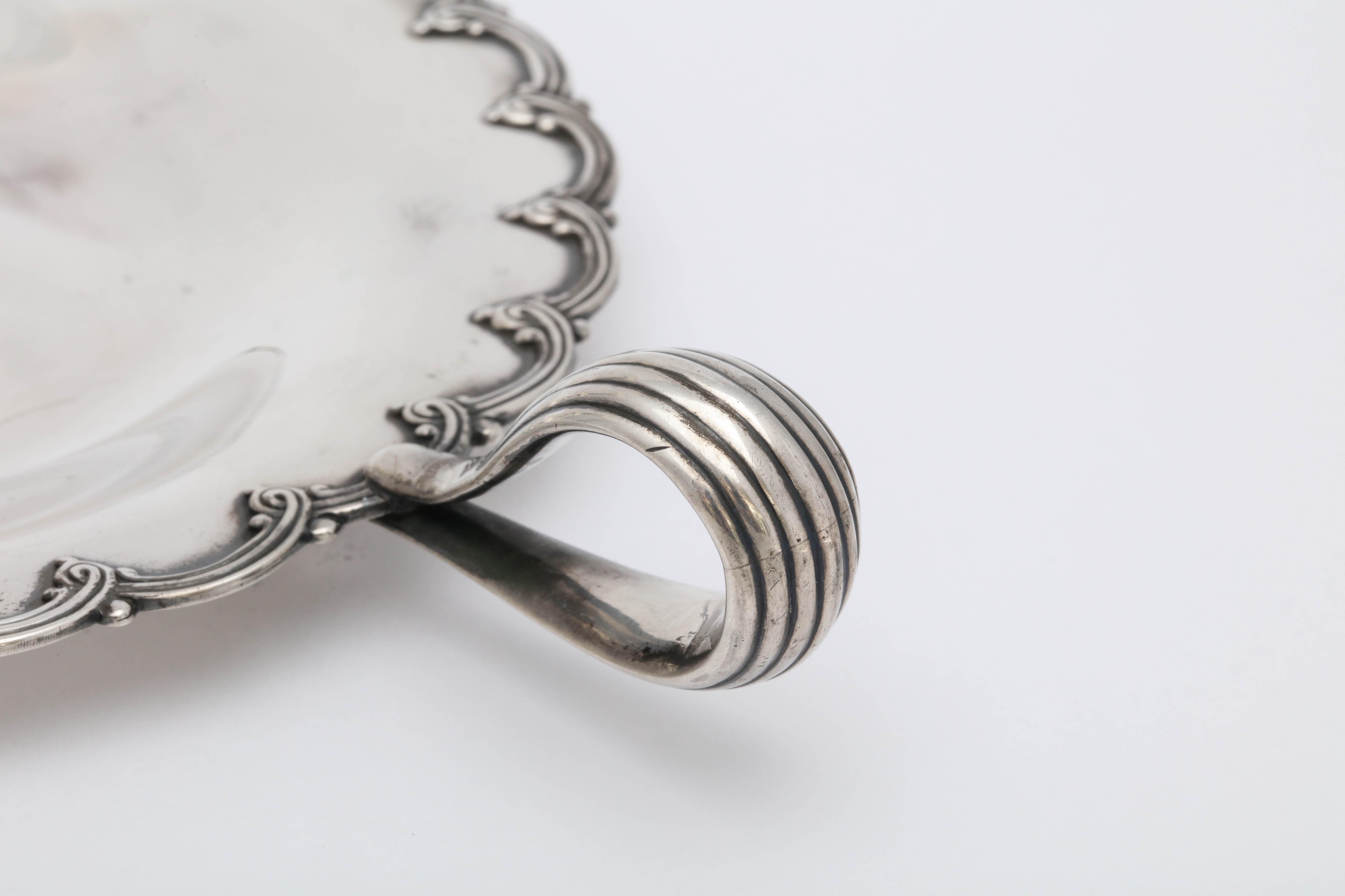 Early 20th Century Edwardian Sterling Silver Chamberstick by Tiffany and Company For Sale