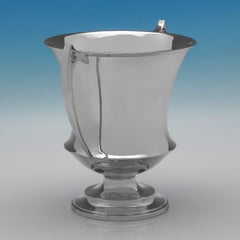 Coupe édouardienne en argent massif par Henry Wigfull, Sheffield, 1908