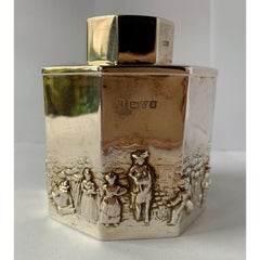 Edwardian Sterling Silver Ink Well from Chester, 1910