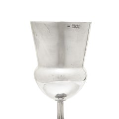 Edwardian Sterling Silver Palm Tree Novelty Goblet, London 1903