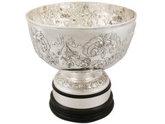 Edwardian Sterling Silver Presentation Bowl