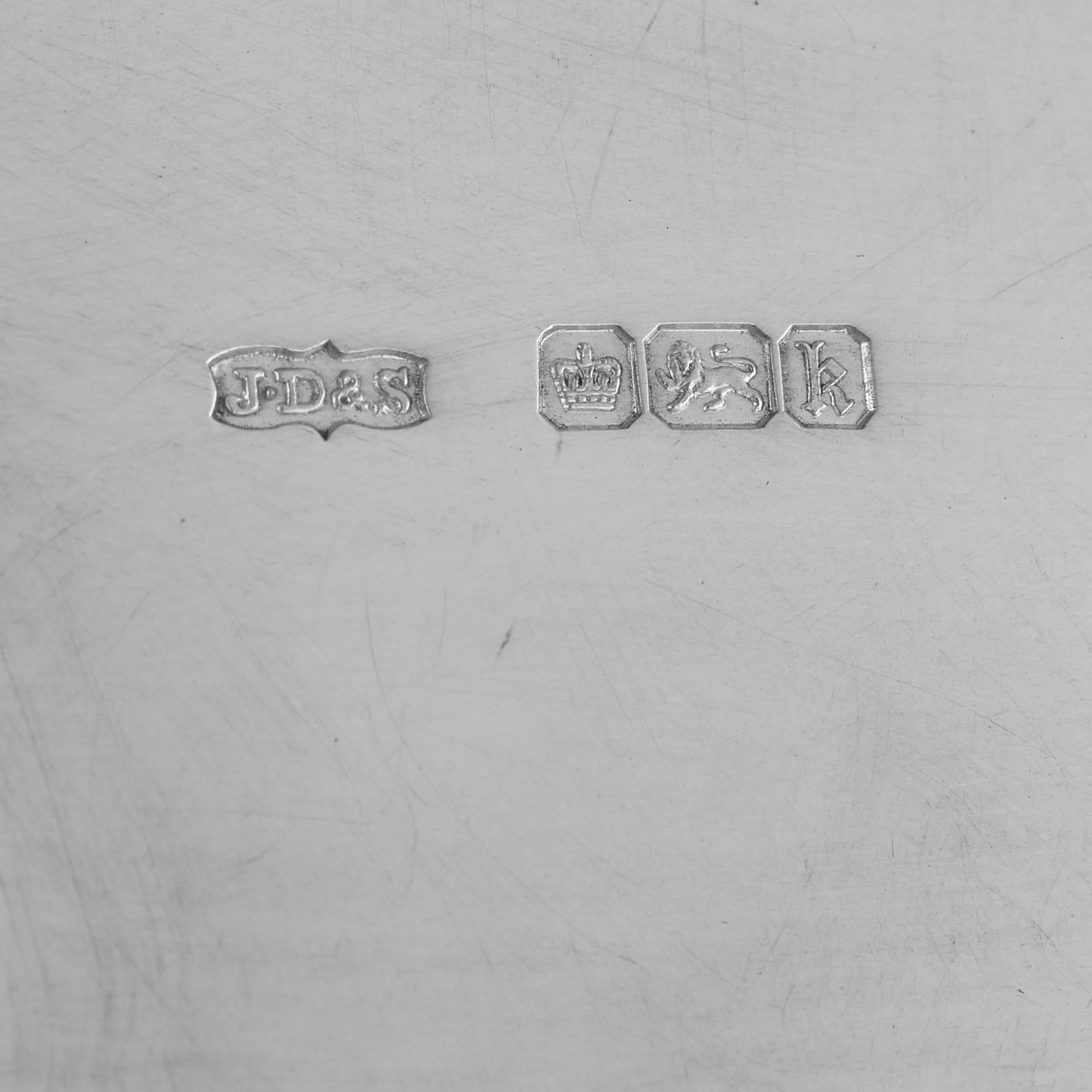 Suite de table édouardienne en argent sterling par A James Dixon & Sons, Sheffield 1900 en vente 1