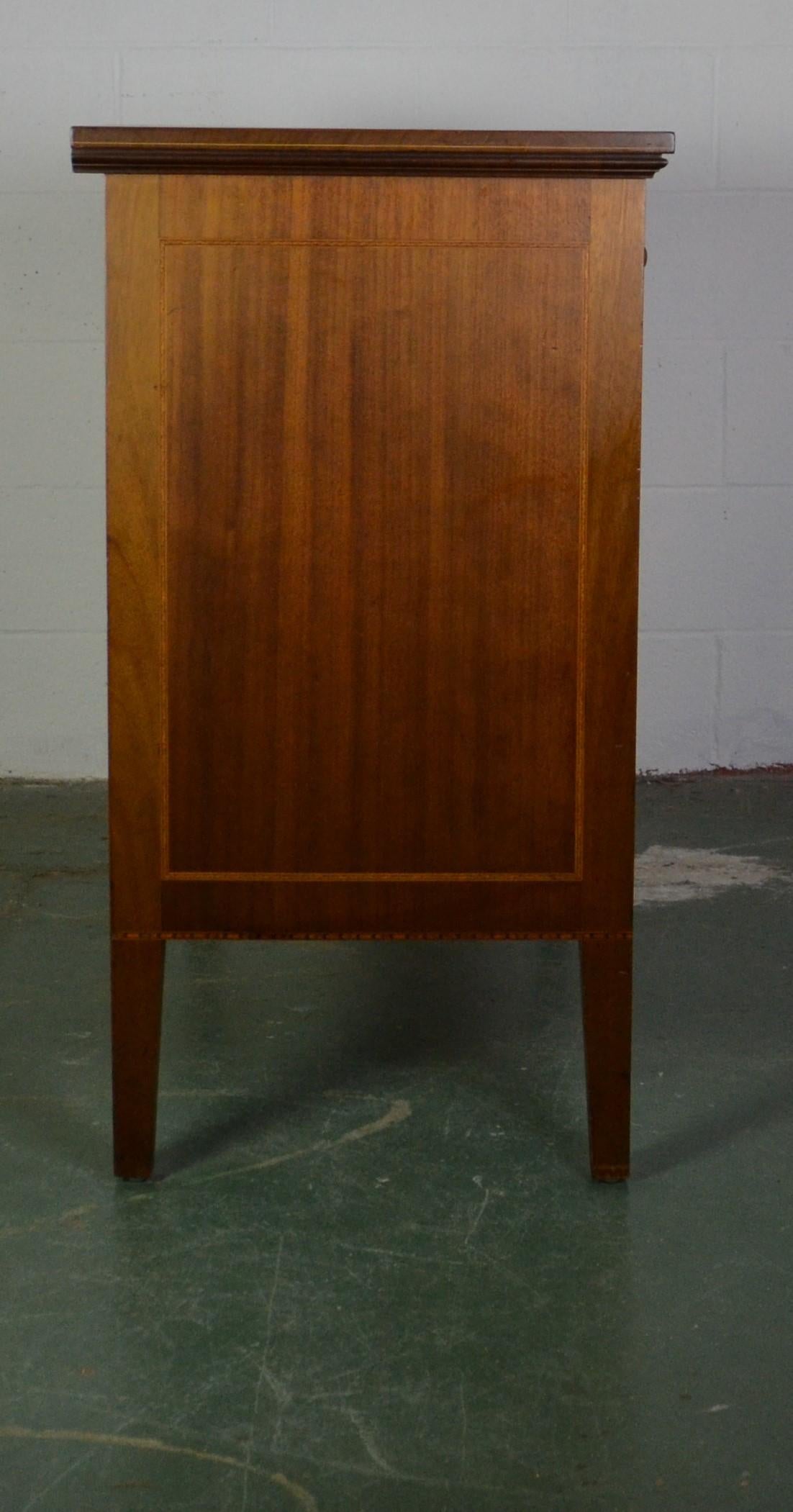 Mahogany Edwardian Style Cabinet by Potthast Brothers