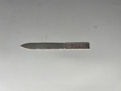 Edwardian Style Engine Turned Letter Opener Sterling Silver Ari D Norman - 2004