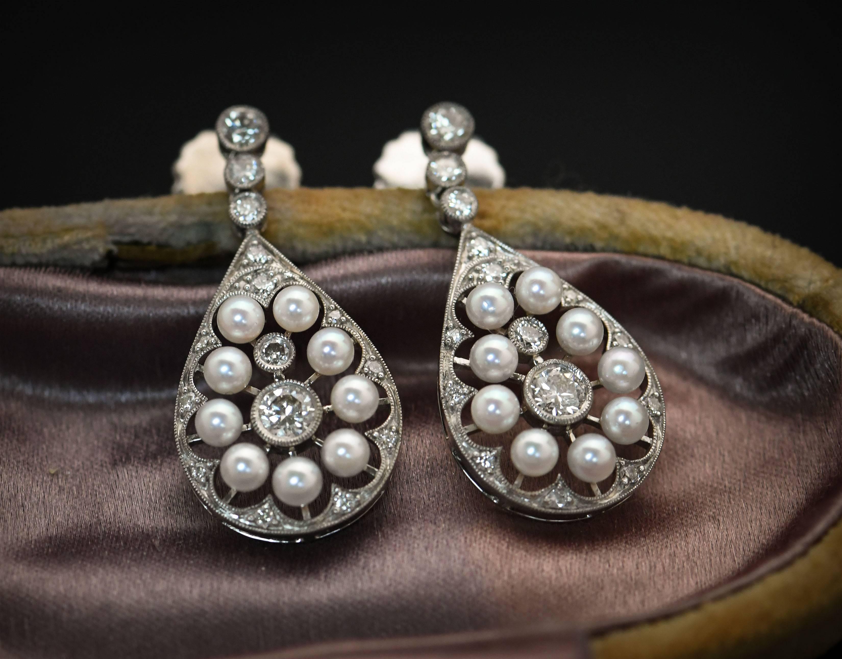 edwardian style earrings
