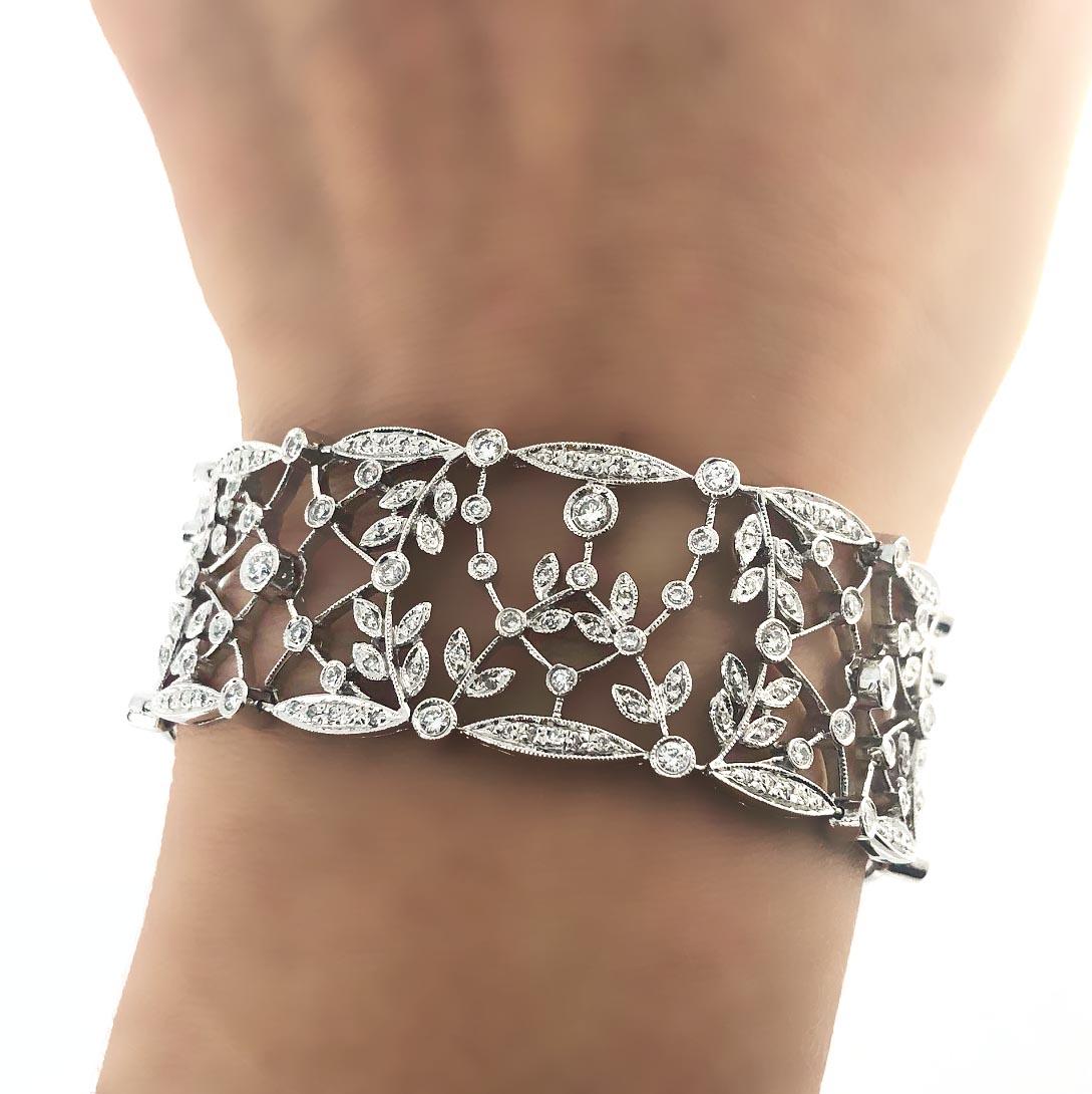 edwardian diamond bracelet