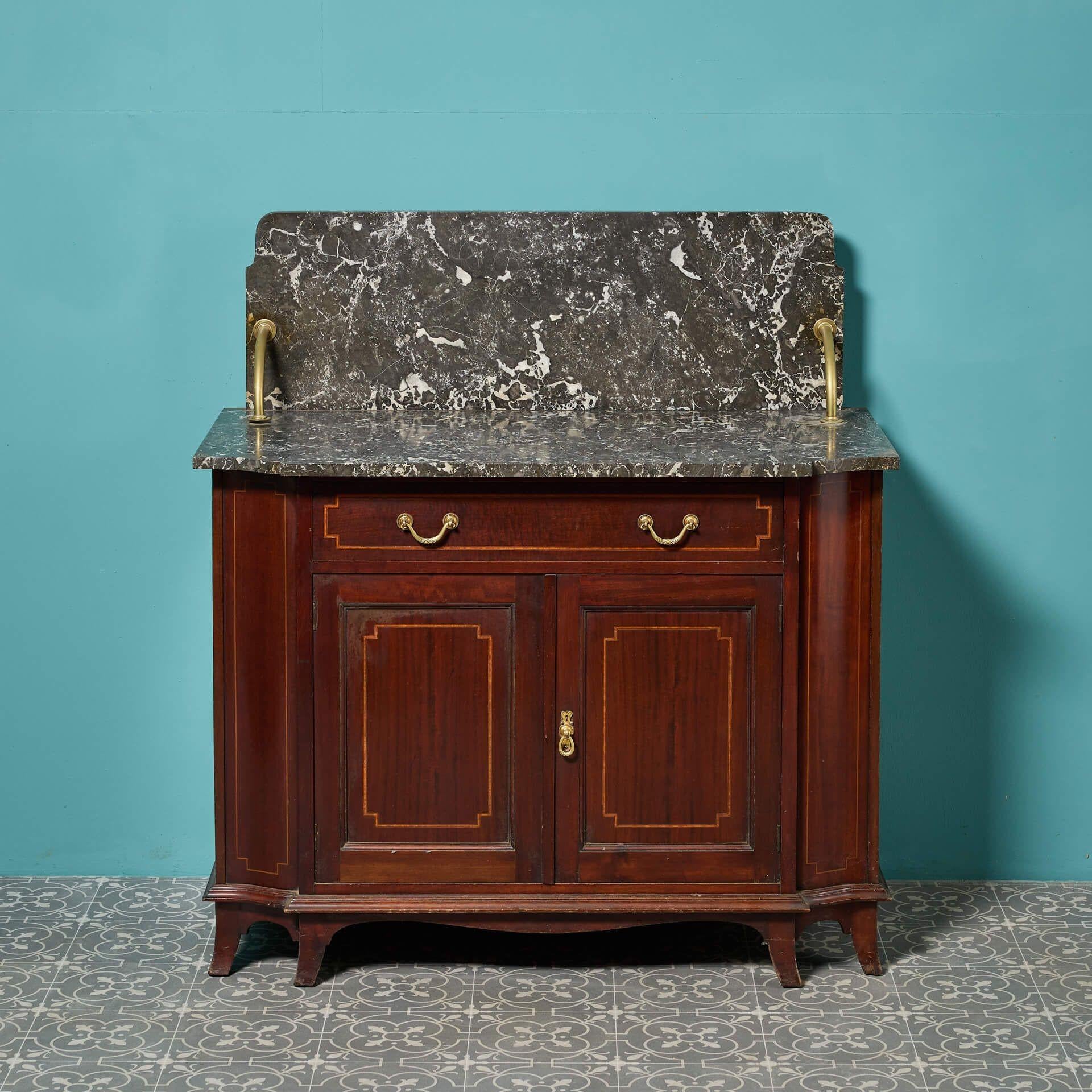 20th Century Edwardian Style Reclaimed Washstand For Sale