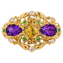 Edwardian Suffragette Brooch