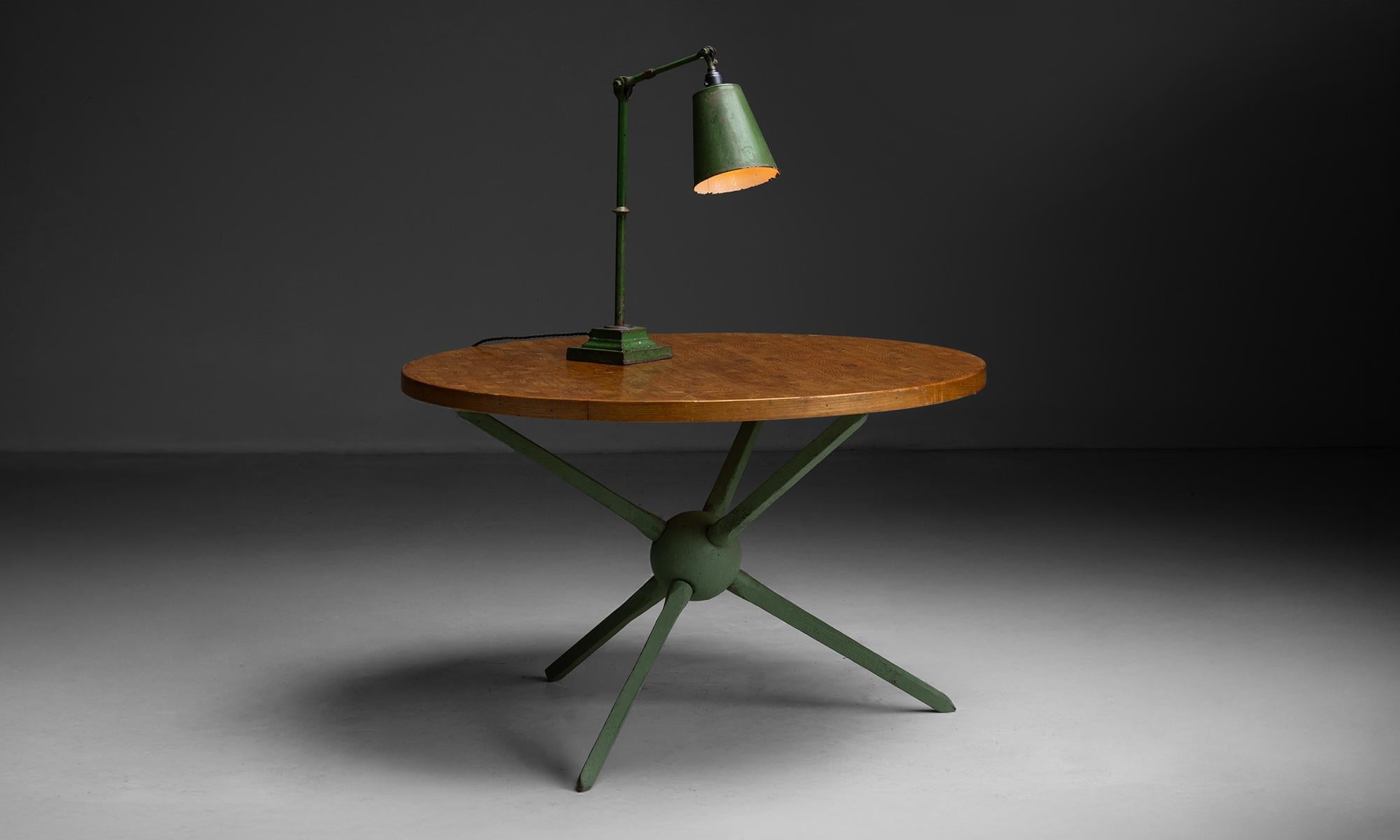 English Edwardian Task Lamp by Dugdills, England circa 1900 For Sale