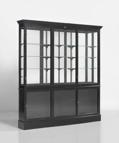 Edwardian Triple Shop Display Cabinet, circa 1910