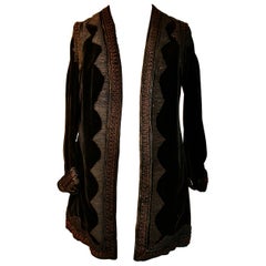 Edwardianische Samtjacke