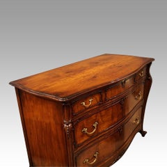 Edwardian Walnut Commode Chest
