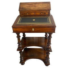 Edwardian Walunt Davenport Desk