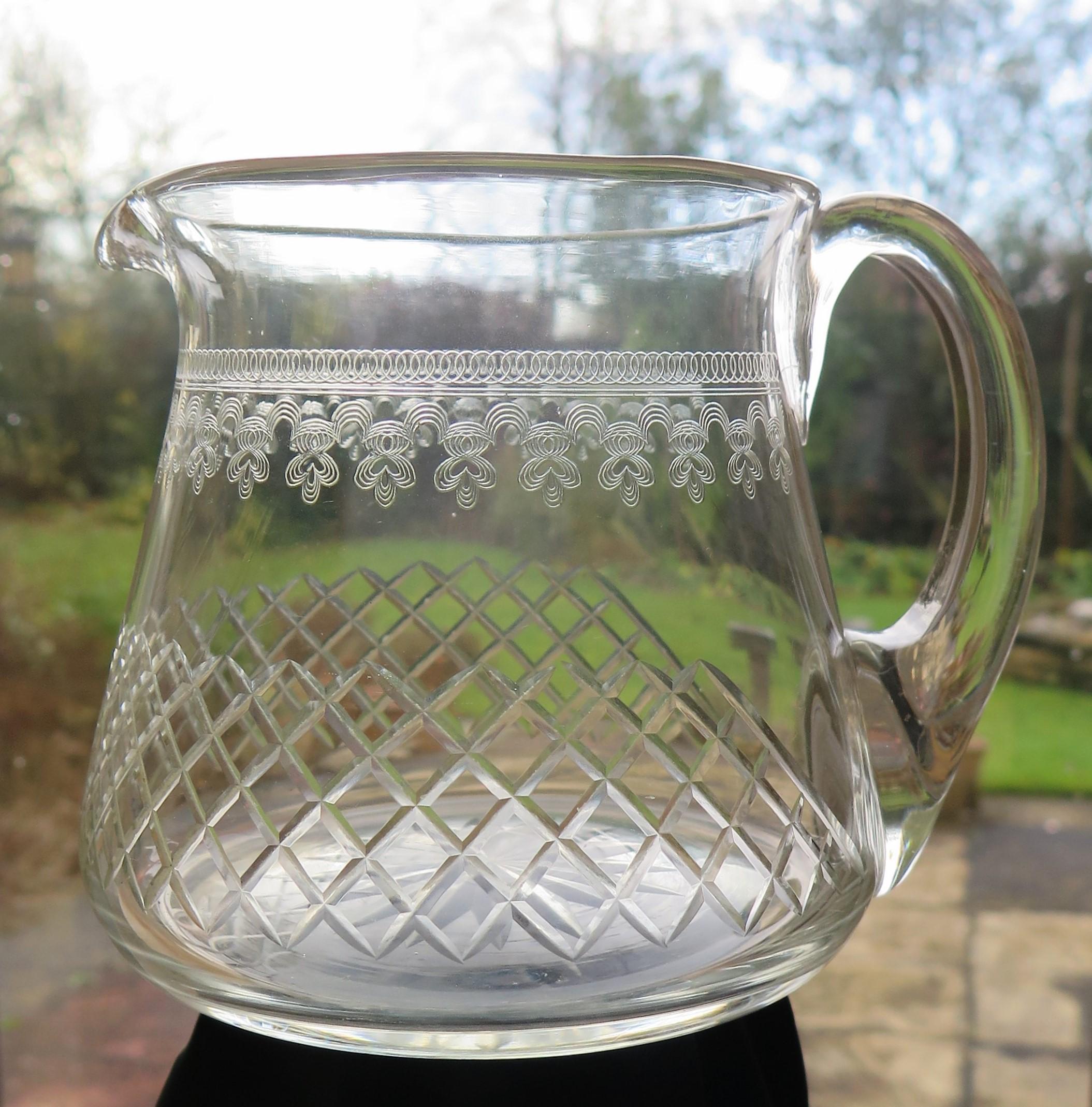 crystal water jug