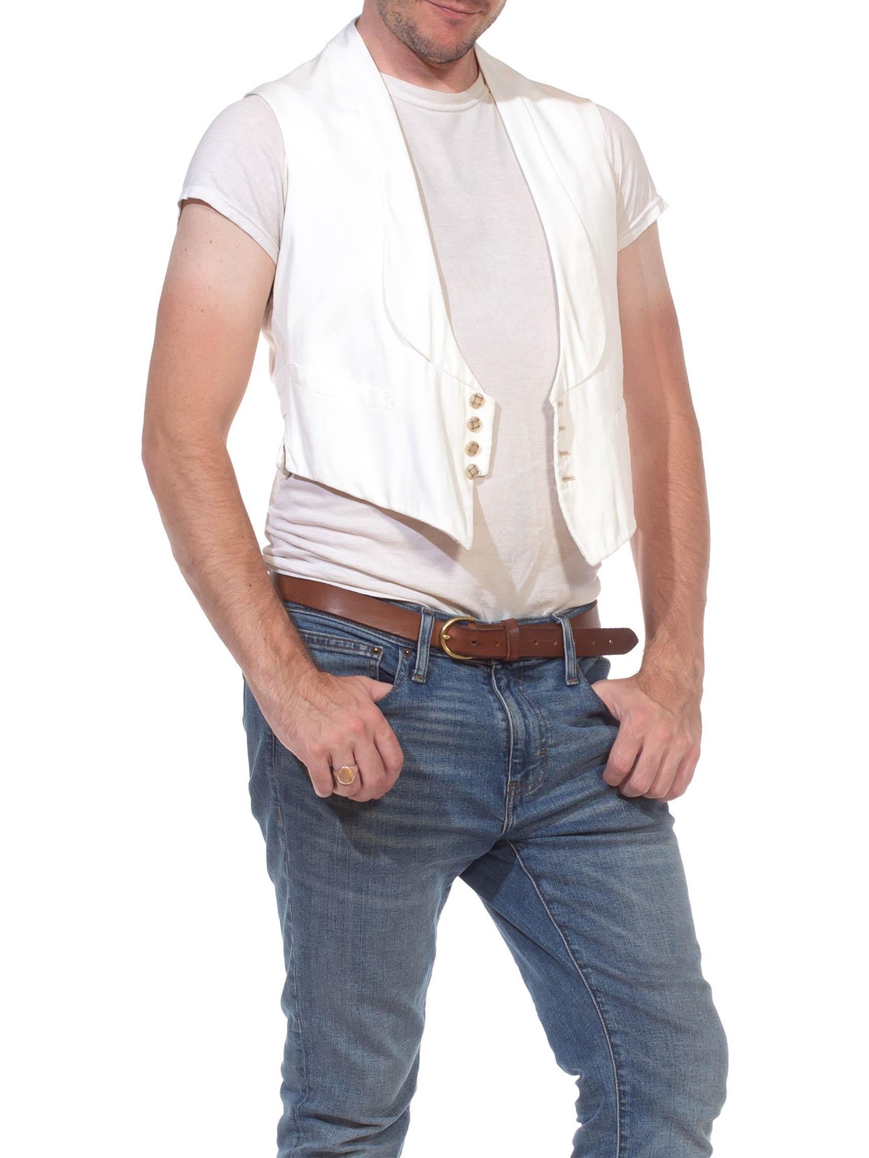 low cut vest mens