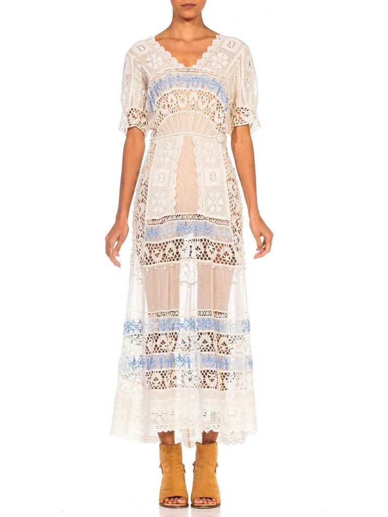 Made from textiles which are over 100 years old, so small holes and areas of repairs are there to tell the story of age and are not to be looked upon as flaws.

Decade: 1800s.

Material: Cotton Voile.

Vintage condition: Very Good.

Measurements

17