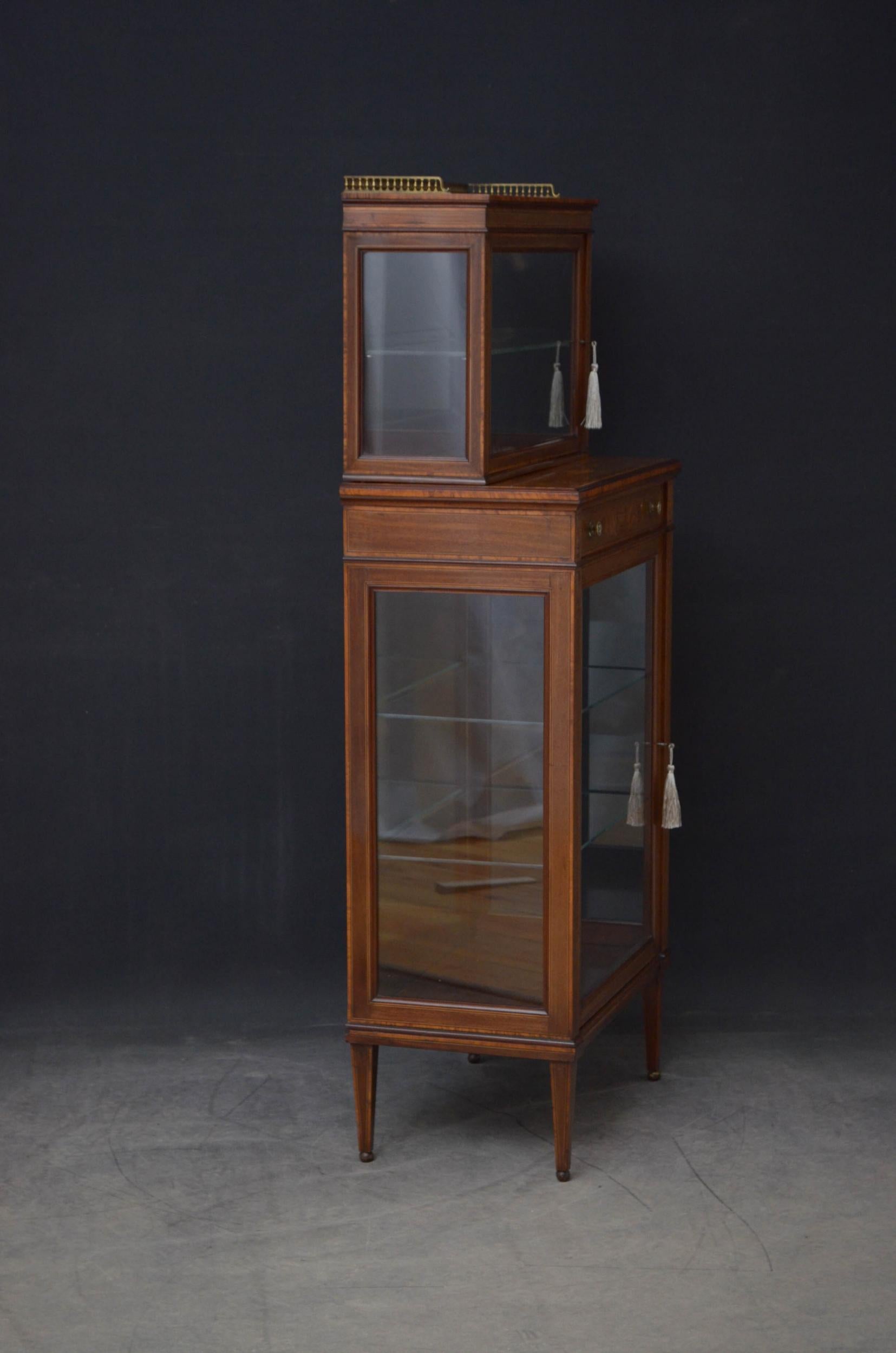 Edwards and Roberts Display Cabinet 9