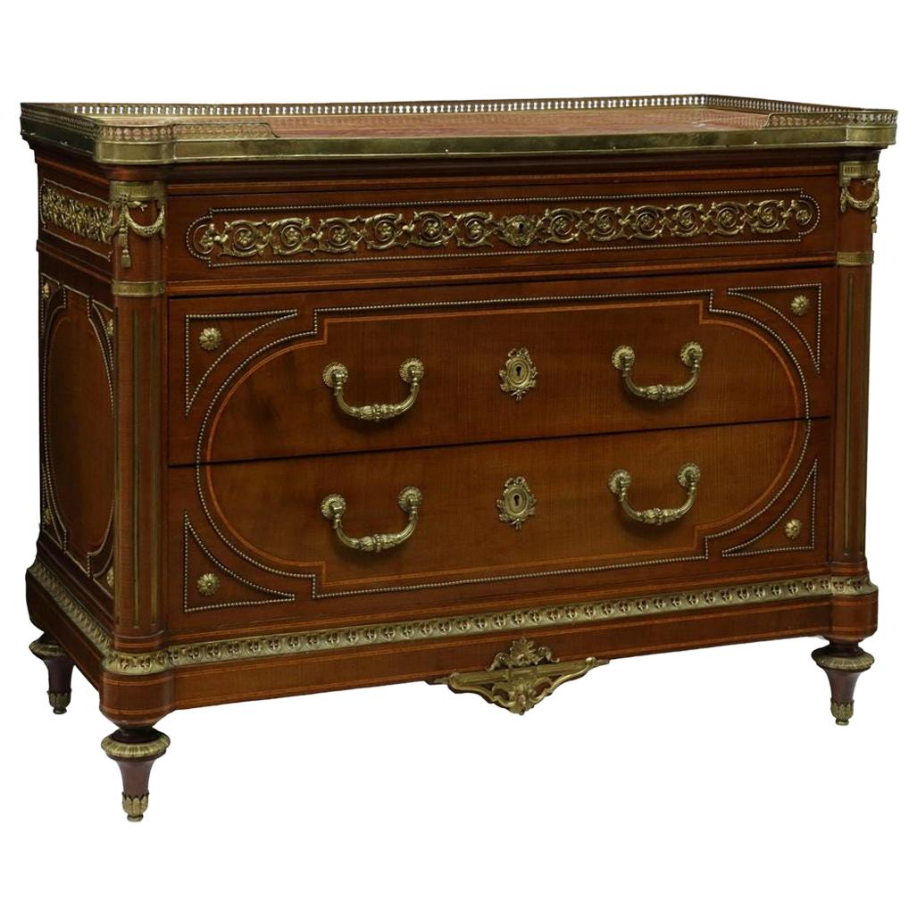 Edwards and Roberts Louis XVI Style Mounted Commode For Sale