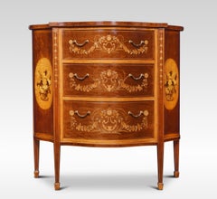 Edwards and Roberts Serpentine Chest of Drawers