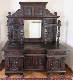 Edwards & Roberts Antique Victorian Sideboard