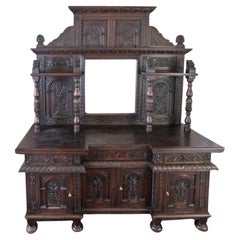 Edwards & Roberts Antique Victorian Sideboard