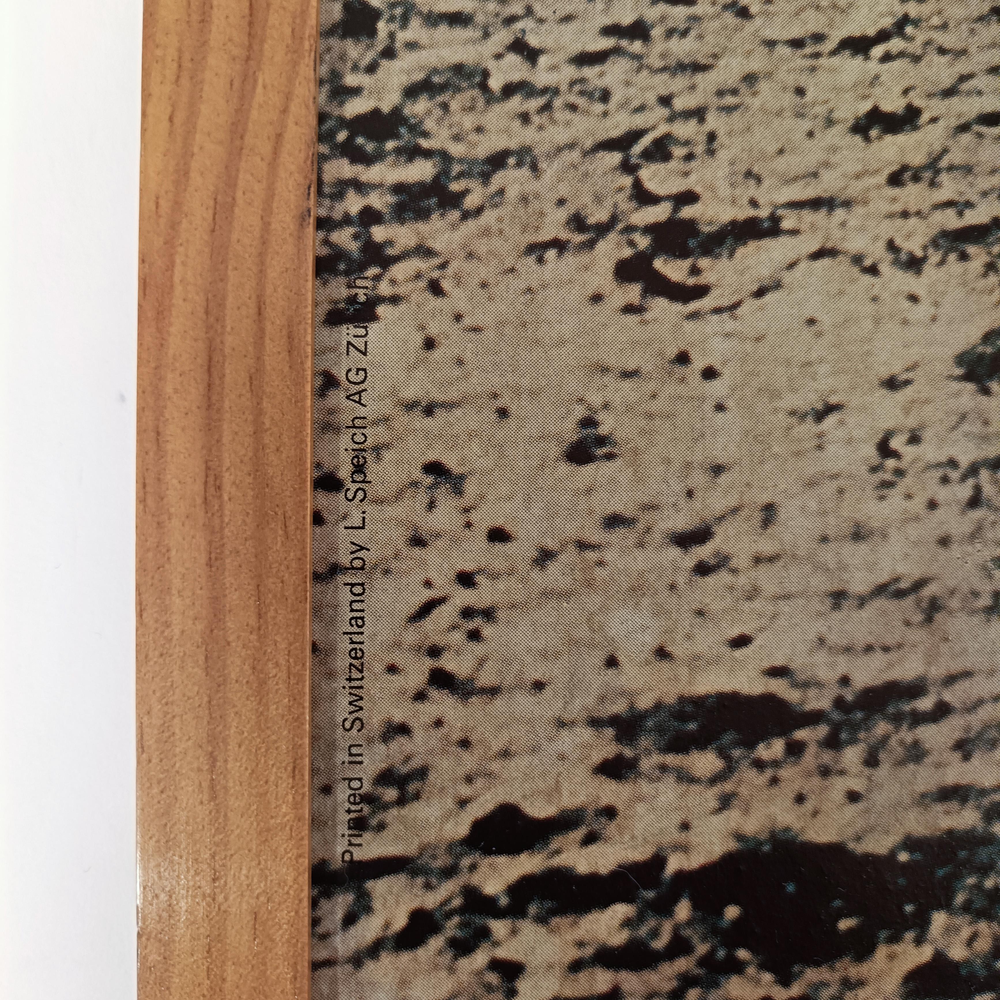 Edwin Aldrin on the moon. Large high-resolution print, Switzerland, 1970s For Sale 4