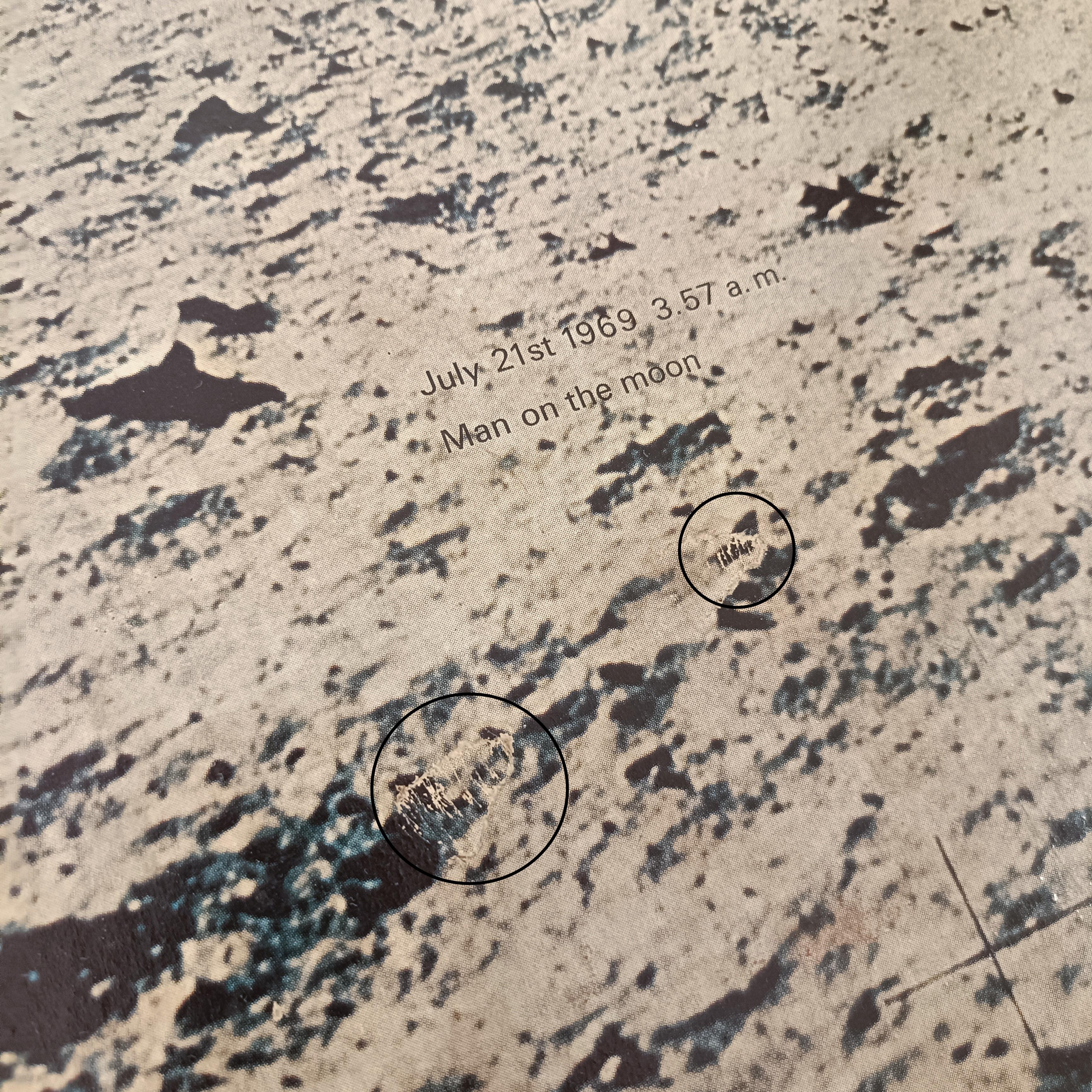 Edwin Aldrin on the moon. Large high-resolution print, Switzerland, 1970s For Sale 6
