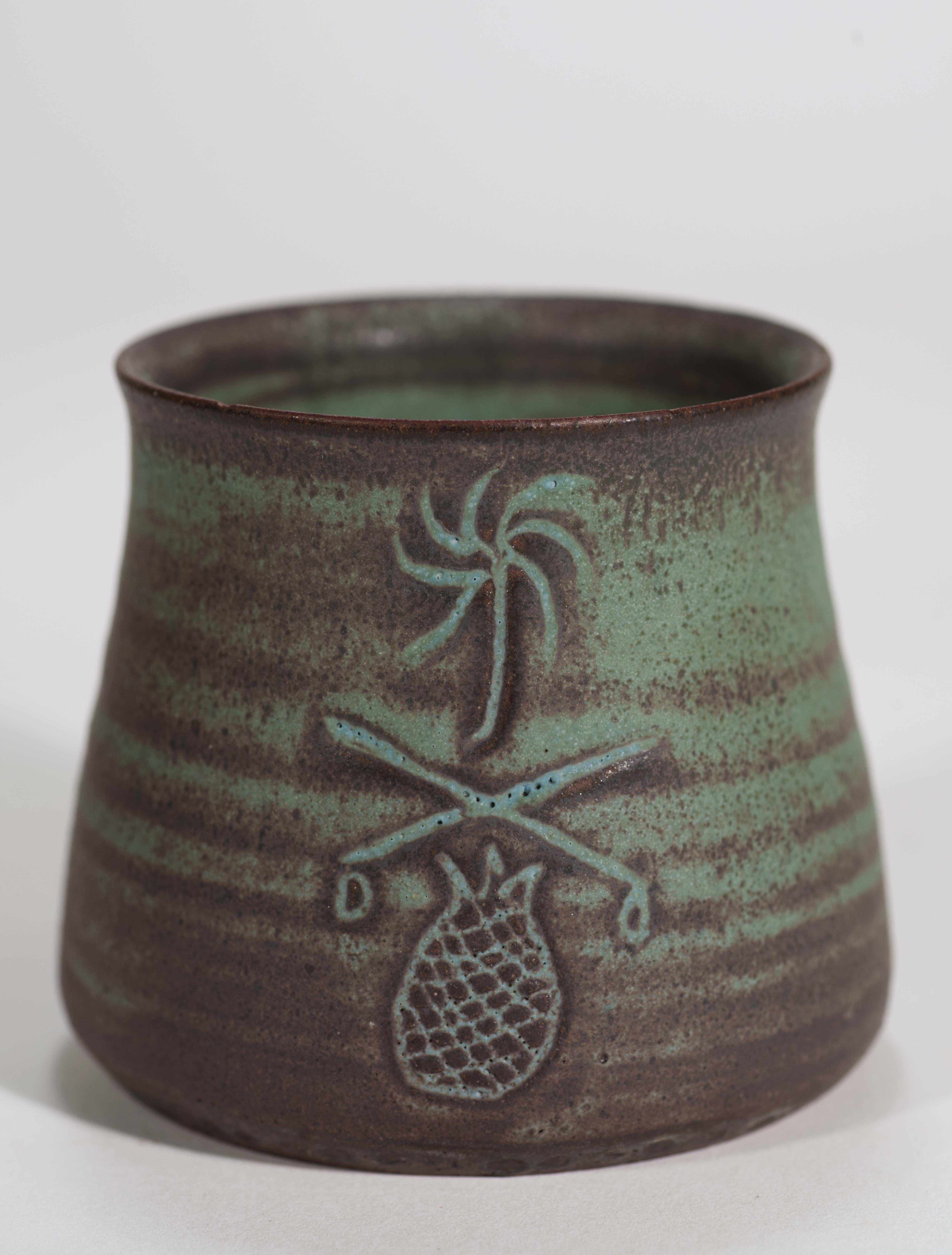 Set di 3 vasi in ceramica di Edwin e Maribel Todd, Giamaica 1969 in vendita 3