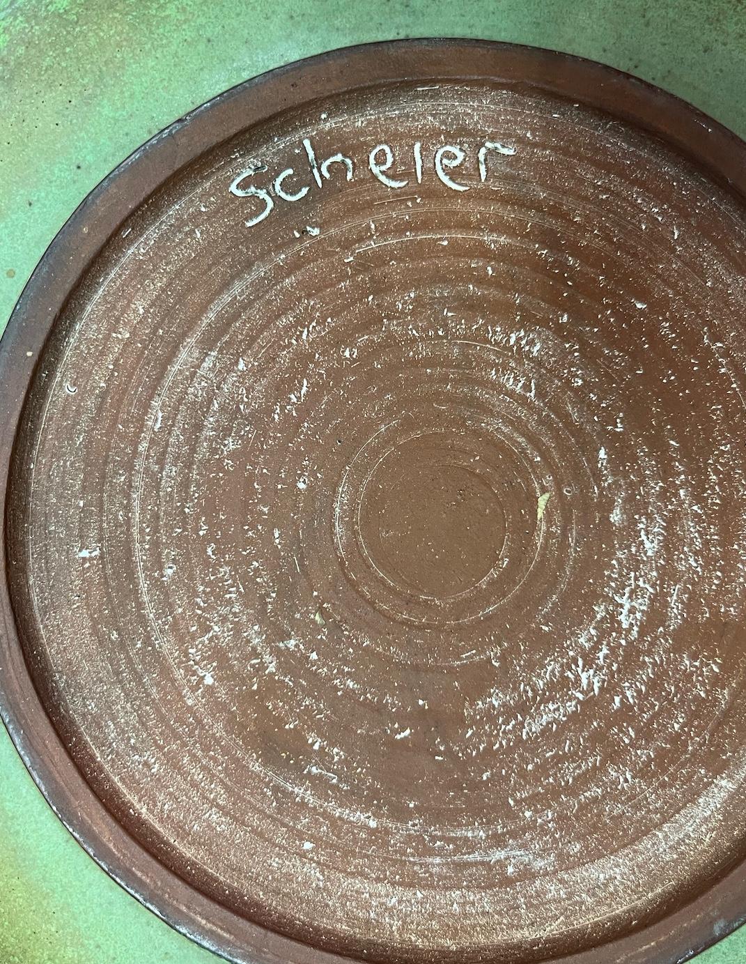 Mid-20th Century Edwin and Mary Scheier Bowl For Sale