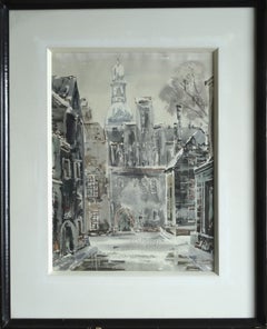 Old City. 1986. Paper, watercolor, 47x34 cm