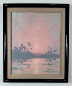 Florida-Sonnenuntergang-Landschaft