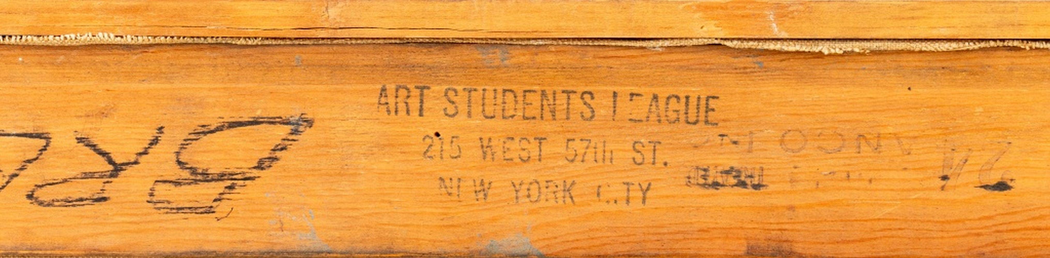 Edwin Brent (American, 1921-2004), Reclining Female Nude Figure, Oil on Canvas, 1952-53, signed, marked 