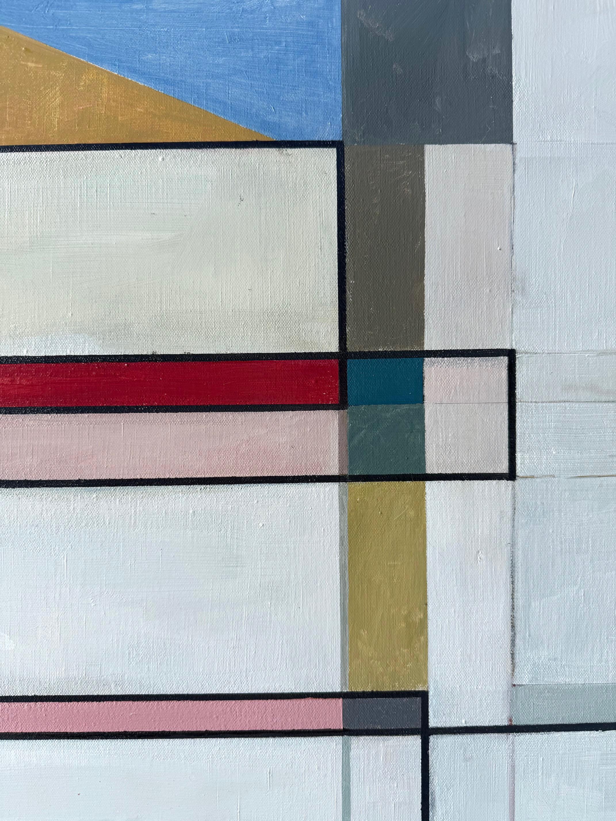 NEVERENDING PAINTING No. 8' par Edwin Carter Weitz, huile sur toile en vente 1
