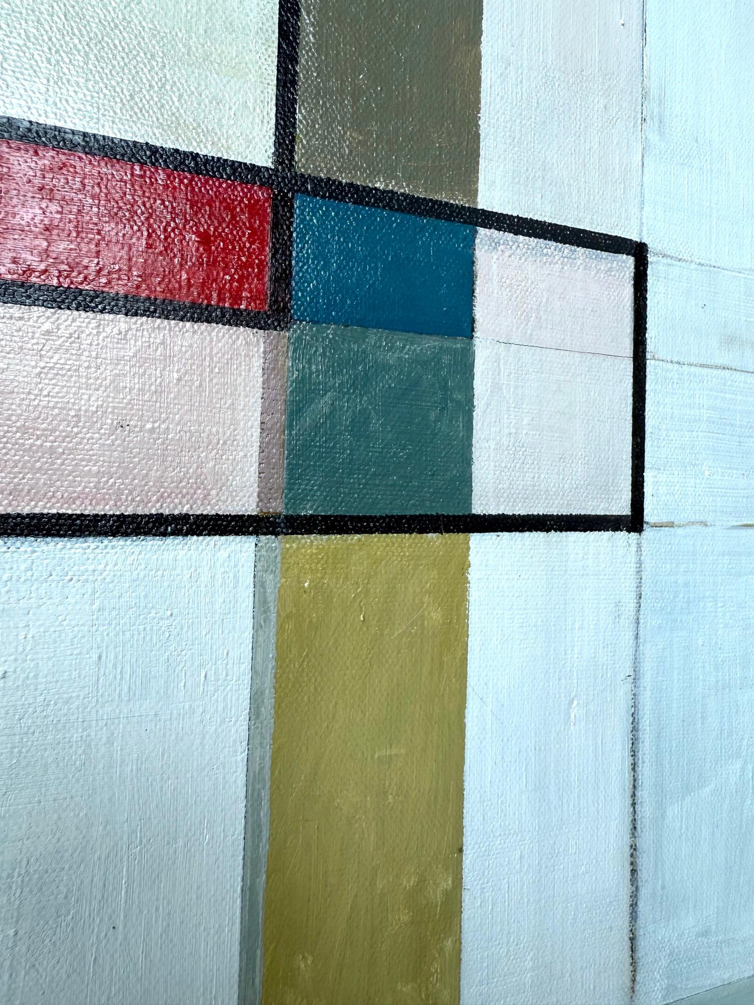 NEVERENDING PAINTING No. 8' par Edwin Carter Weitz, huile sur toile en vente 4