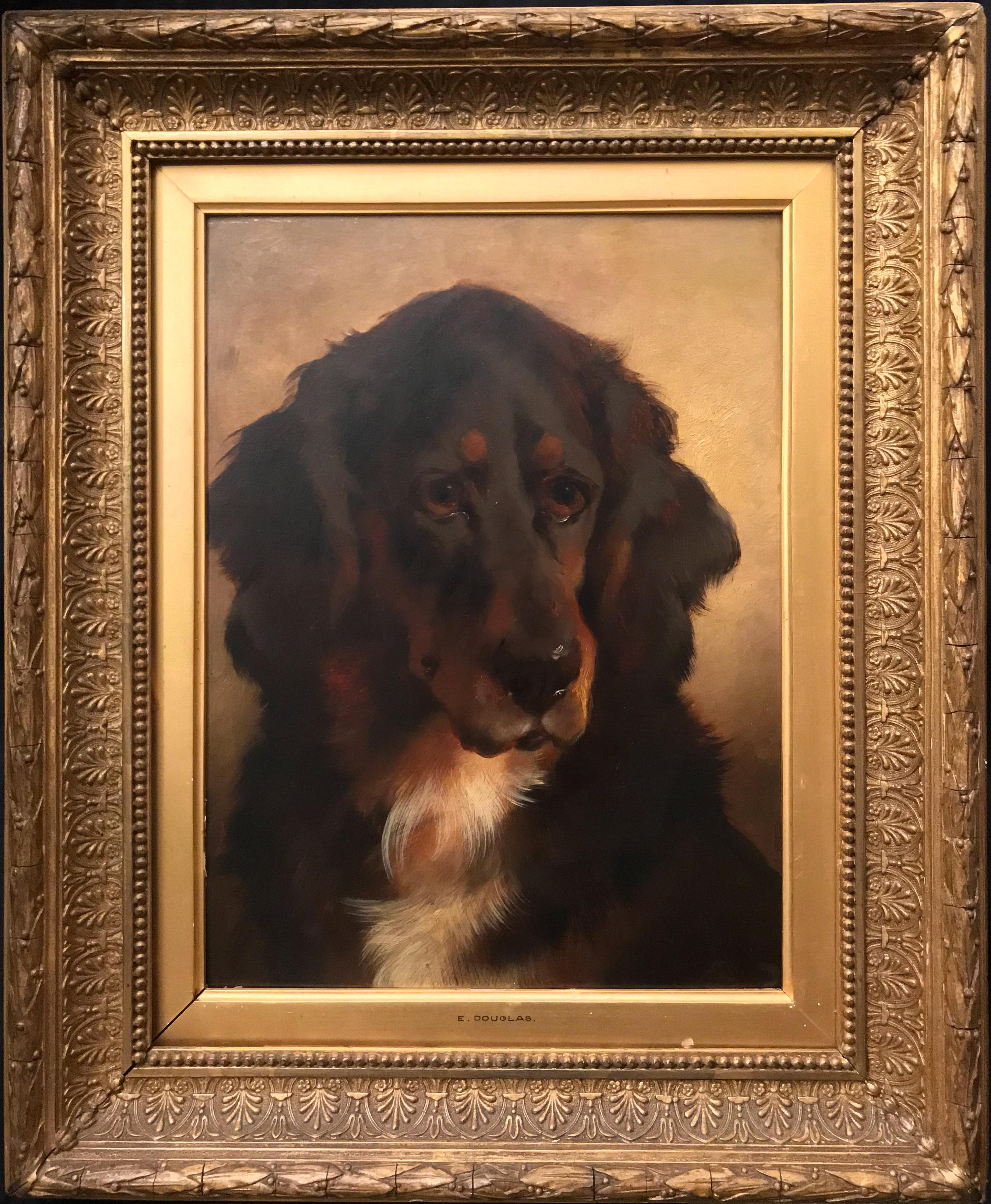 Edwin Douglas Animal Painting - A faithful friend