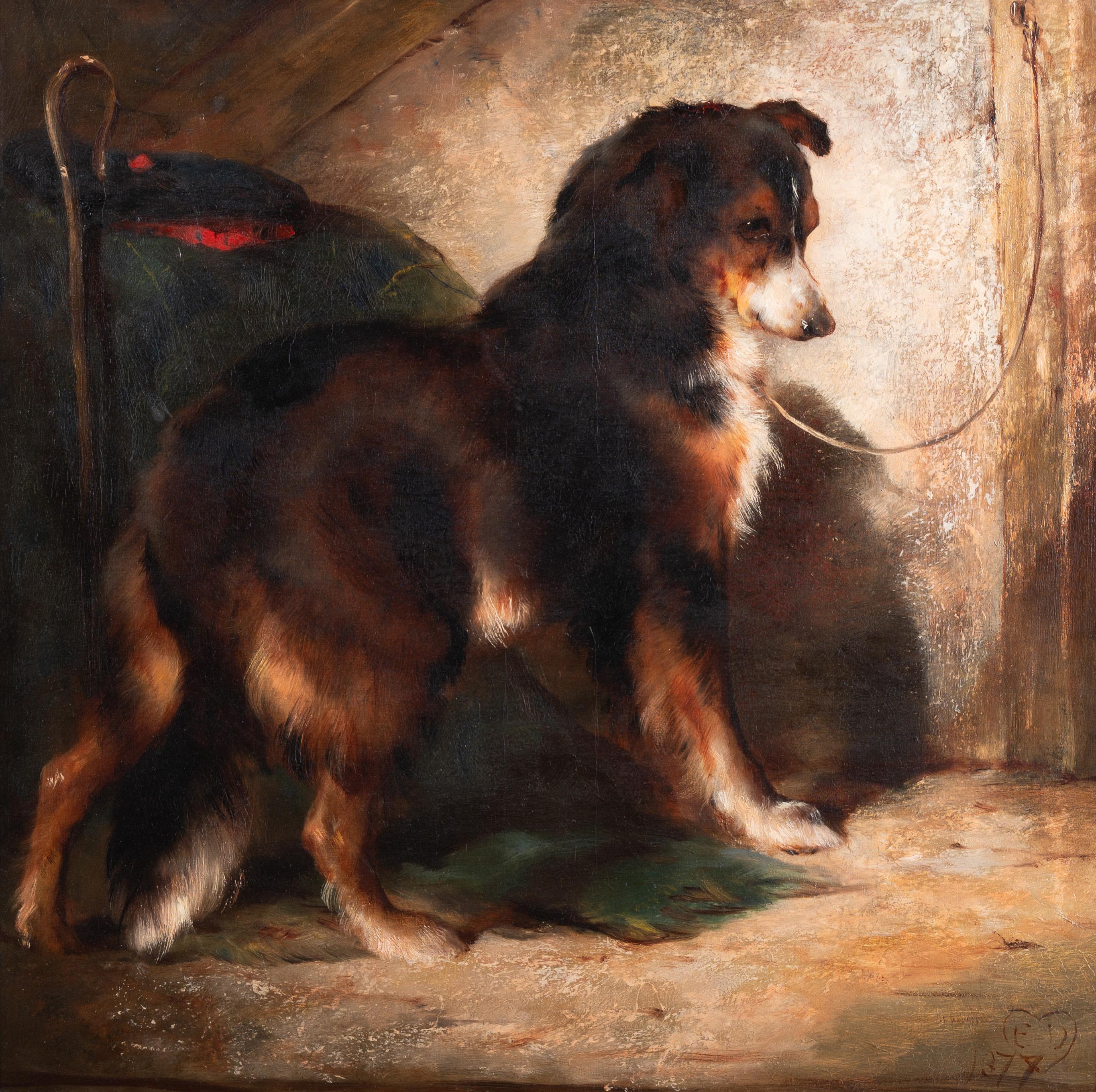 El Collie del Pastor - Painting de Edwin Douglas