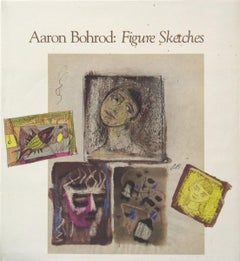 1990 After Edwin Elliot 'Aaron Bohrod: Figure Sketches' Brown,Yellow Book