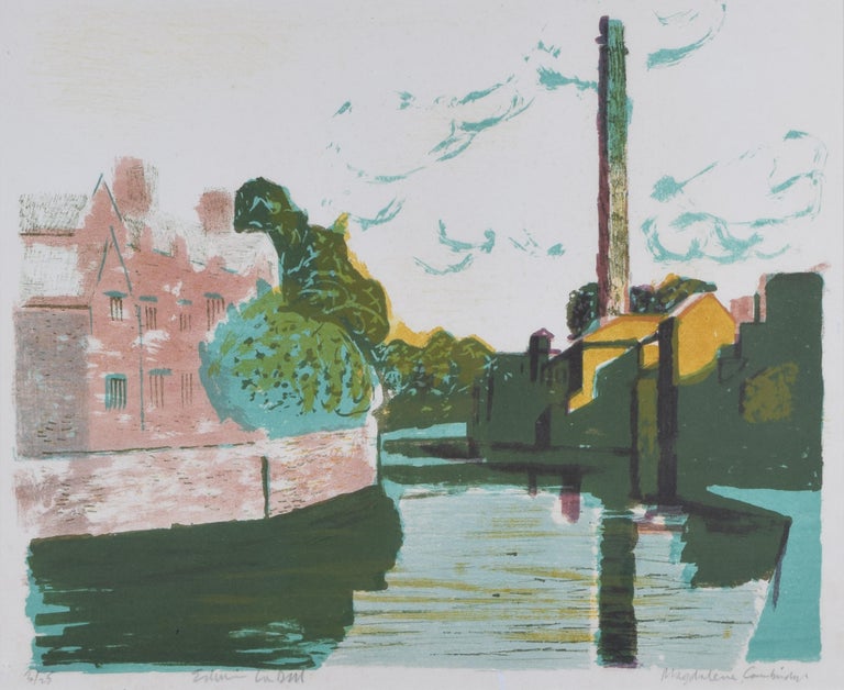 Edwin La Dell Edwin La Dell Magdalene College, Cambridge lithograph