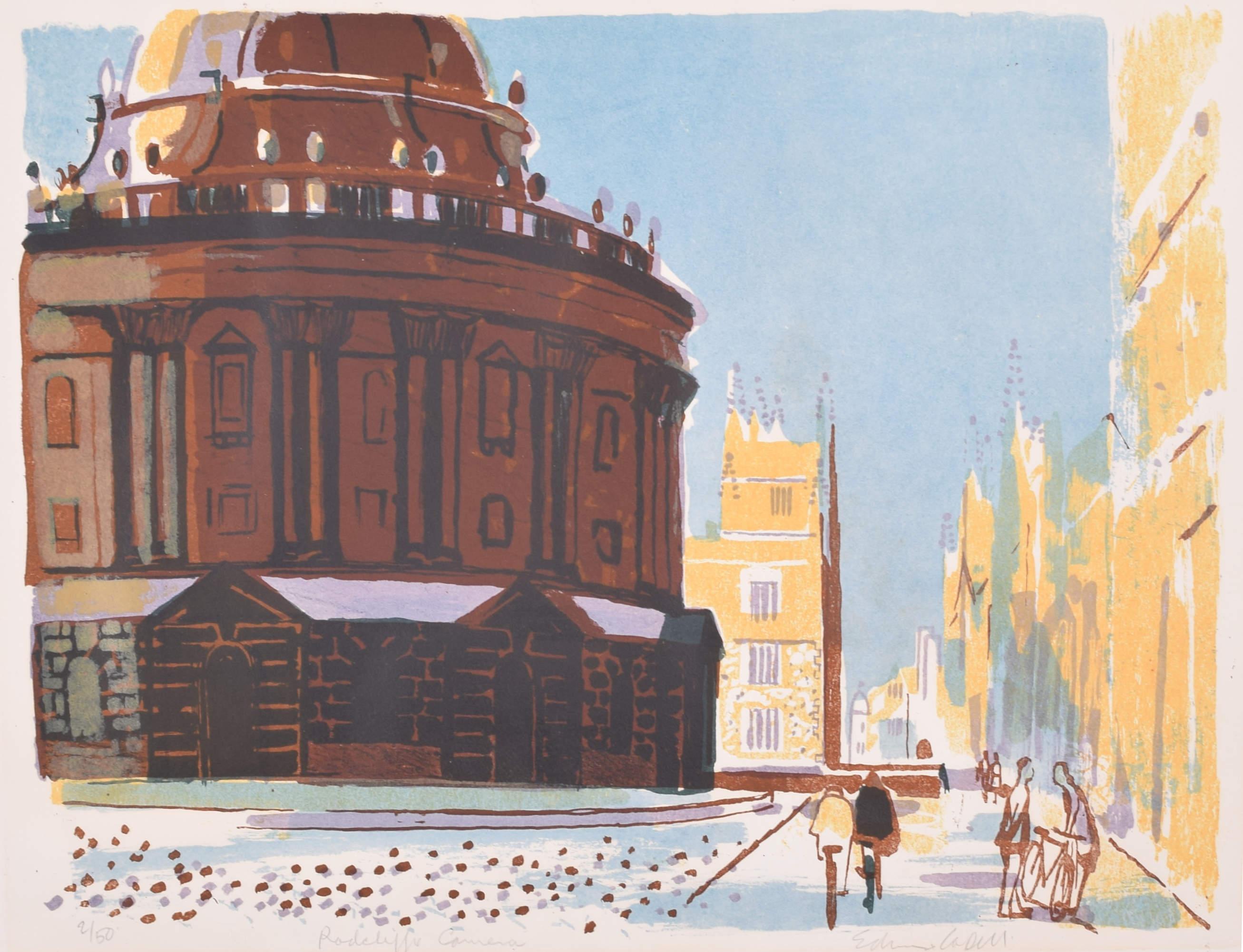 To see our other views of Oxford and Cambridge, or our other Modern British Art, scroll down to "More from this Seller" and below it click on "See all from this Seller" - or send us a message if you cannot find the view you want.

Edwin La Dell