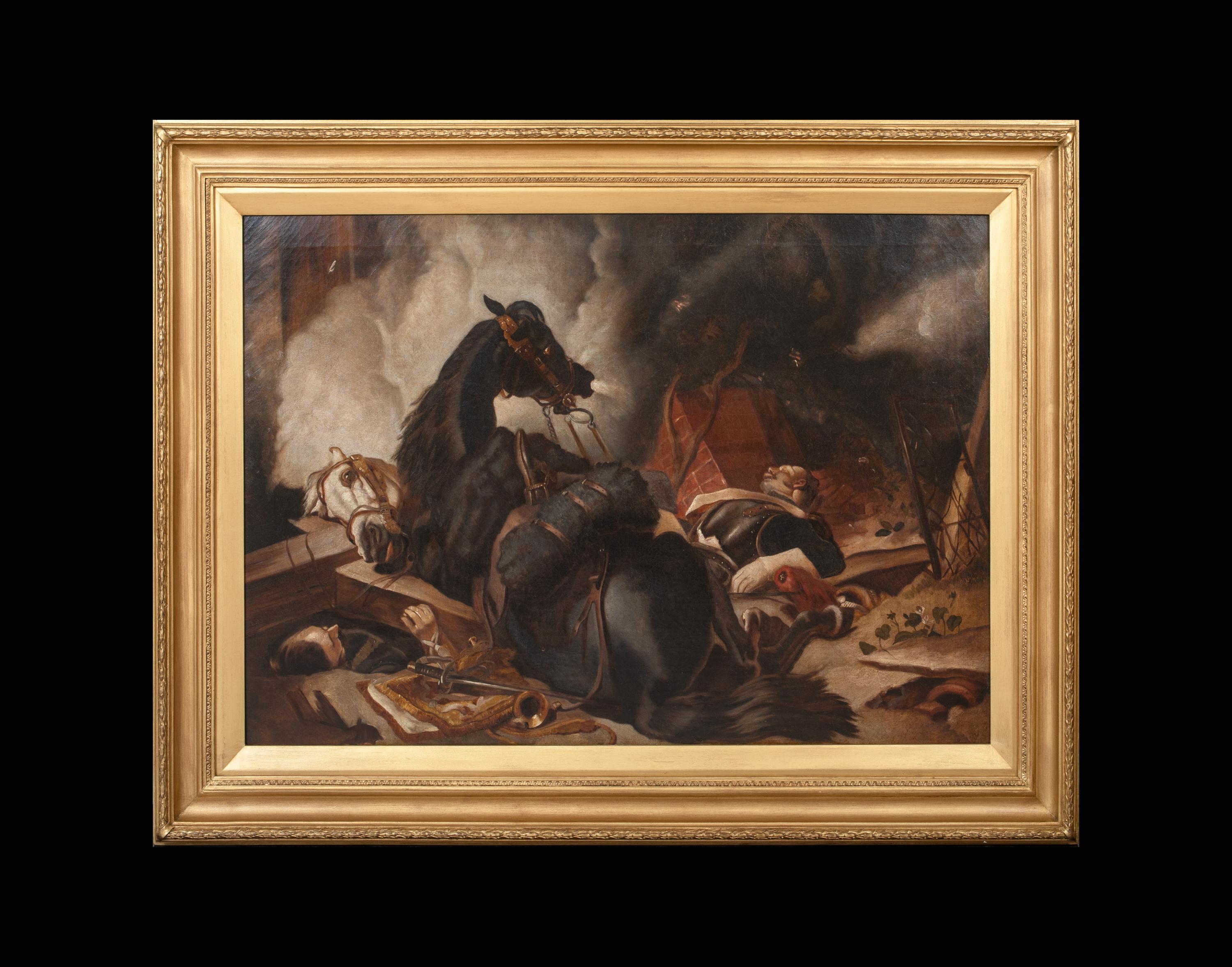 Napoleonische Kriege Kürassier Pferd, 19. Jahrhundert  – Painting von Sir Edwin Landseer
