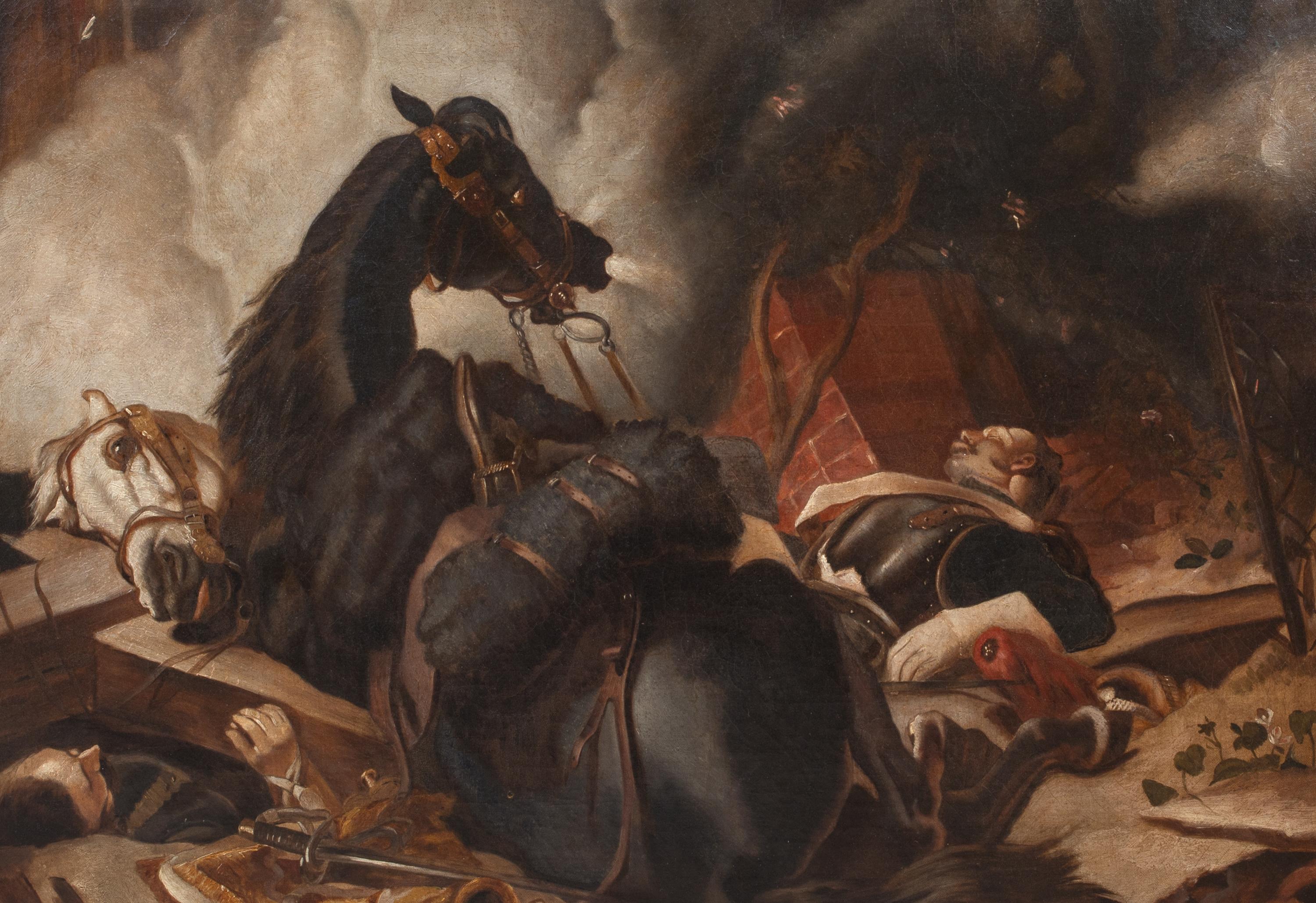 Napoleonic Wars Cuirassier Horse, 19th Century  For Sale 2