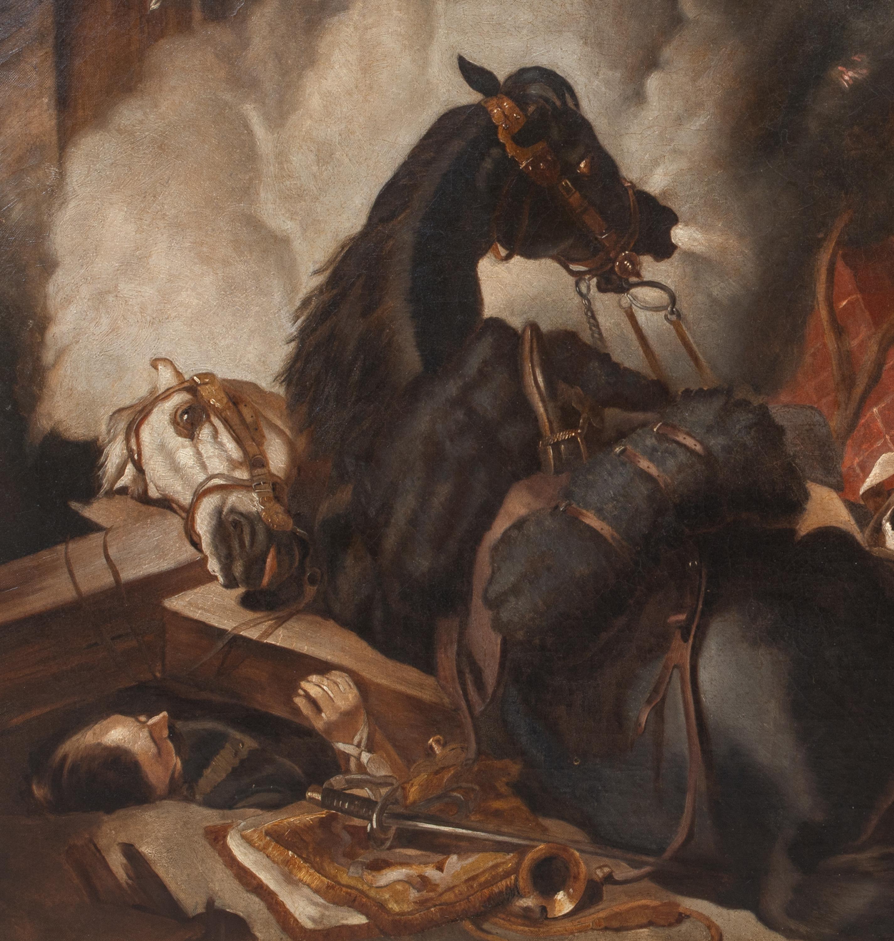 Napoleonische Kriege Kürassier Pferd, 19. Jahrhundert  im Angebot 4