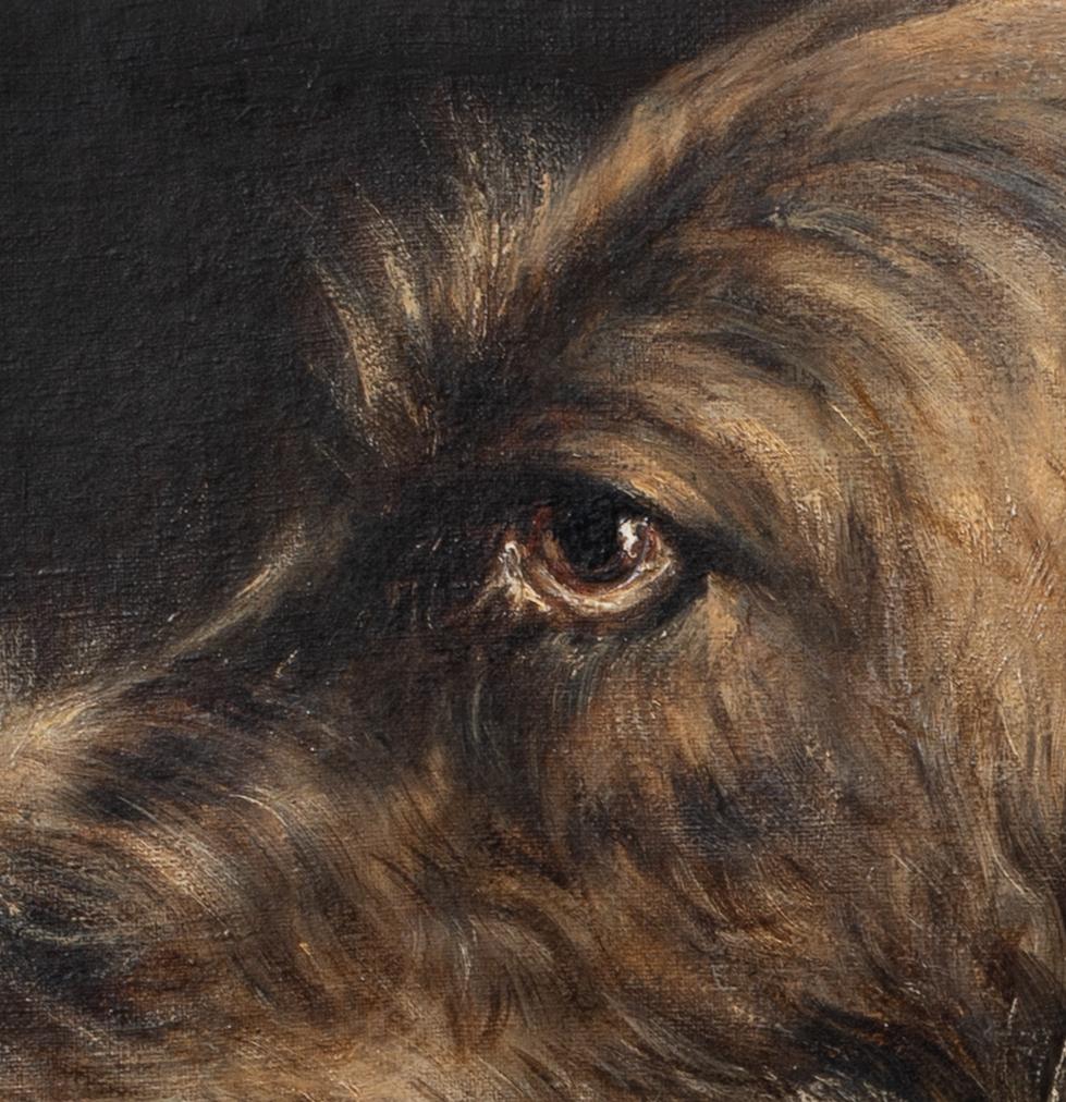 Portrait of An Irish Wolfhound, 19th century 2