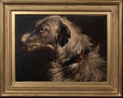 Portrait of An Irish Wolfhound, 19th century